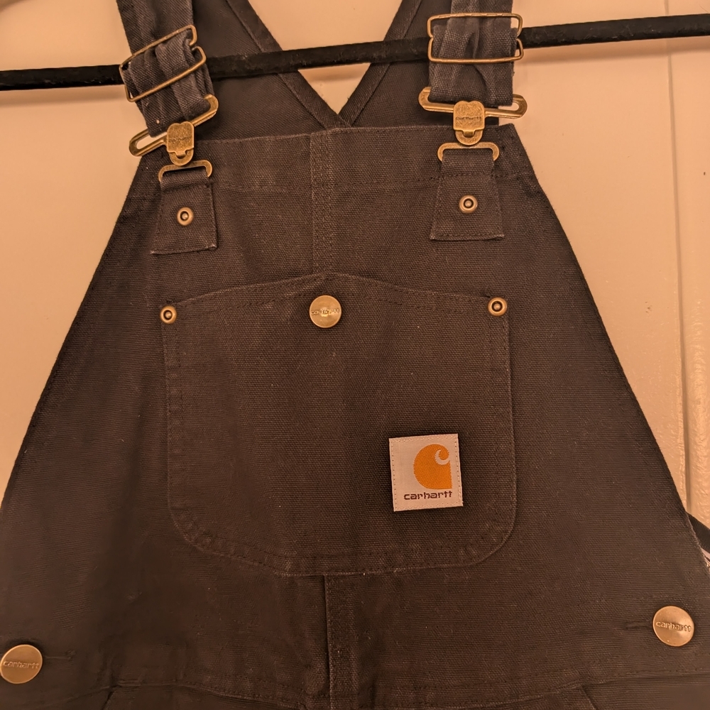 Carhartt Black Overalls - Picture 2 of 8